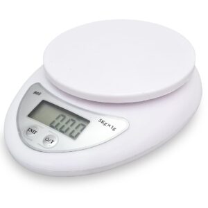 BALANZA DIGITAL DE COCINA PLASTICA 17SW17 (JTHOG068)