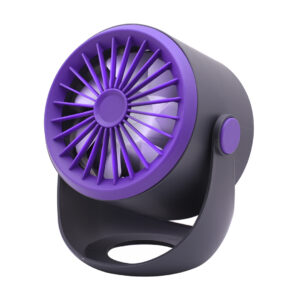 VENTILADOR DE ESCRITORIO RECARGABLE USB 360° (JTVENT038VIO)