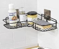 ESTANTE DE HIERRO PARA BAÑO BLANCO (JTBABYQH305)