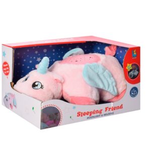 VELADORA UNICORNIO Y PROYECCION ESTRELLAS (JTBABYQI3002)