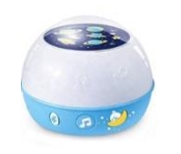 VELADORA NOCTURNA CIELO ESTRELLADO C/MUSICA (JTBABYQI3003)