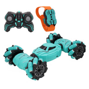 AUTO CON CONTROL REMOTO 360° 2.4GHZ 360° CELESTE (JTJUG1006)