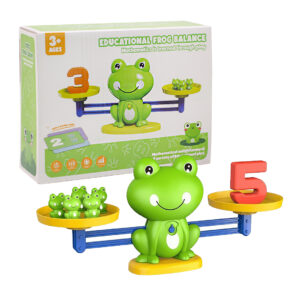 JUEGO DE EQUILIBRIO EDUCATIVO DISEÑO BALANZA DE RANAS (JTJUG356)