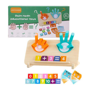 TABLERO SUMA Y RESTA MONTESSORI CON MANOS (JTJUG358)