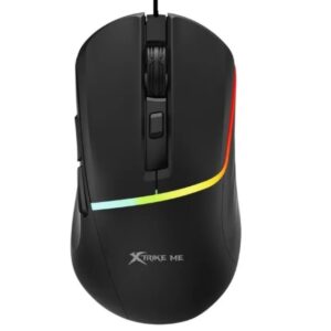 MOUSE GAMER XTRIKE ME GM-322 BK RGB NEGRO (JTXTRIKE147)