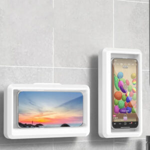 SOPORTE PARA CELULAR RESISTENTE AL AGUA DUCHA BLANCO (JTACCEL344)