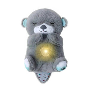 PELUCHE PERRO TRANQUILIZADOR CON LUZ Y MUSICA (JTJUG990)