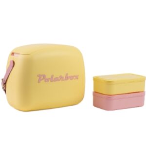 LUNCHERA TERMICA POLARBOX POP 6L AMARILLO ROSA (JTPOLARPOP20)