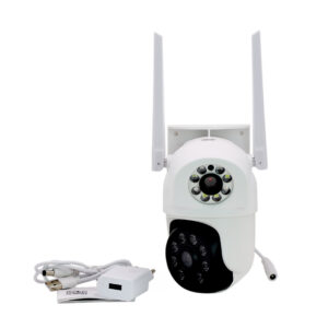 CAMARA DE SEGURIDAD WIFI DOBLE LENTE PANTALLA DOMO (JTSEGU039)