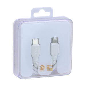 CABLE TIPO C A LIGHTNING GOLDTECH 1M BLANCO (JTSTAND018)