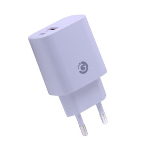 CARGADOR ADAPTADOR GOLDTECH USB + USB TIPO C BLANCO (JTSTAND020)