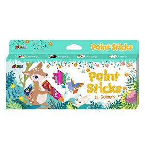 STICKS PARA PINTAR 12 UNIDADES DE COLORES (JTBABYAV007)