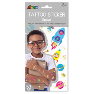 TATOO STICKERS SPACE TATUAJES ADHESIVOS (JTBABYAV028)