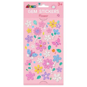 PEGATINA GEM STICKER FLOWERS (JTBABYAV036)
