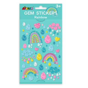 PEGATINA GEM STICKER RAINBOWS (JTBABYAV037)