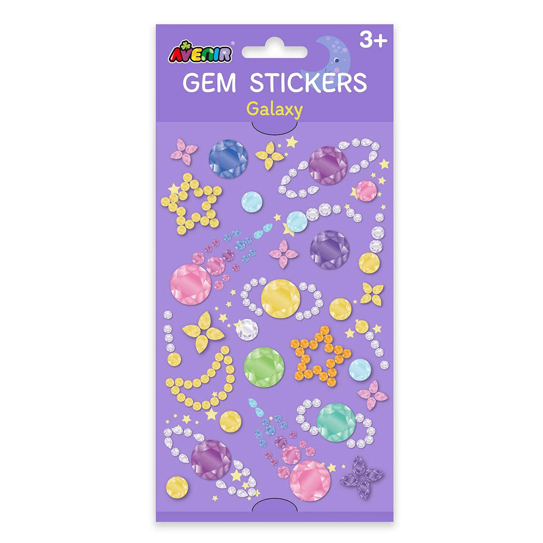 PEGATINA GEM STICKERS GALAXY (JTBABYAV039)