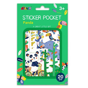 PEGATINAS STICKER POCKET PANDA (JTBABYAV057)