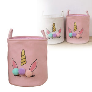 CANASTO UNICORNIO POMPON (JTBABYPQ9064)