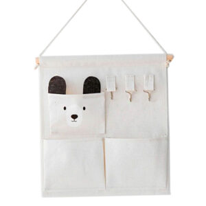 ORGANIZADOR COLGANTE OSITO CON PERCHERO (JTBABYQD4004)