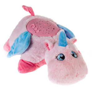 VELADORA UNICORNIO Y PROYECCION ESTRELLAS (JTBABYQI3002)
