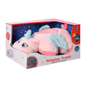 PELUCHE UNICORNIO VELADORA PROYECCION DE ESTRELLAS (JTBABYQI3002)