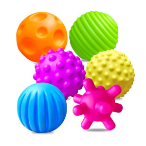 SET X6 PELOTAS PARA BAÑO CON DIFERENTES FORMAS (JTBABYQJ6001)
