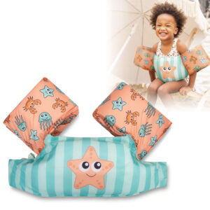 CHALECO CON MANGUITOS ANIMALES DEL MAR 2-6 (JTBABYSWIM038)