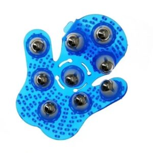 GUANTE MANOPLA MASAJEADOR CORPORAL CELESTE (JTHOG1107CEL)