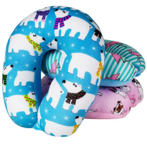 ALMOHADA CERVICAL DE COLORES CON DISEÑOS (JTHOG1119)