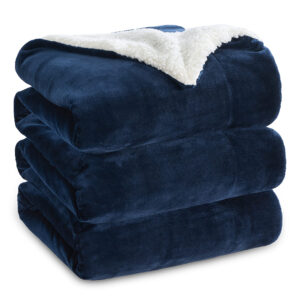 MANTA CORDERITO 2 PLAZAS 200X230CM AZUL (JTHOG942AZUL)