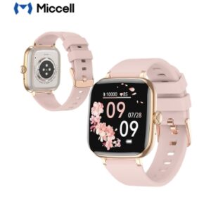 RELOJ SMARTWATCH MICCELL SM10 ROSADO (JTMICC125)