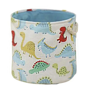 CANASTO CESTO ORGANIZADOR PLEGABLE DINOSAURIO (JTBABYPQ9066)