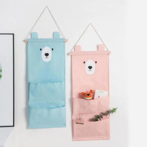 ORGANIZADOR COLGANTE OSITO CON BOLSILLOS (JTBABYQD4003)