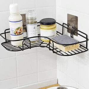 ESTANTE DE HIERRO PARA BAÑO BLANCO (JTBABYQH305)