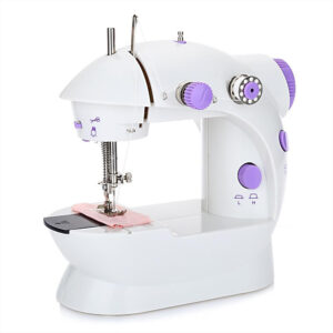 MINI MAQUINA DE COSER ELECTRICA Y PILA BLANCO (JTELEC077)