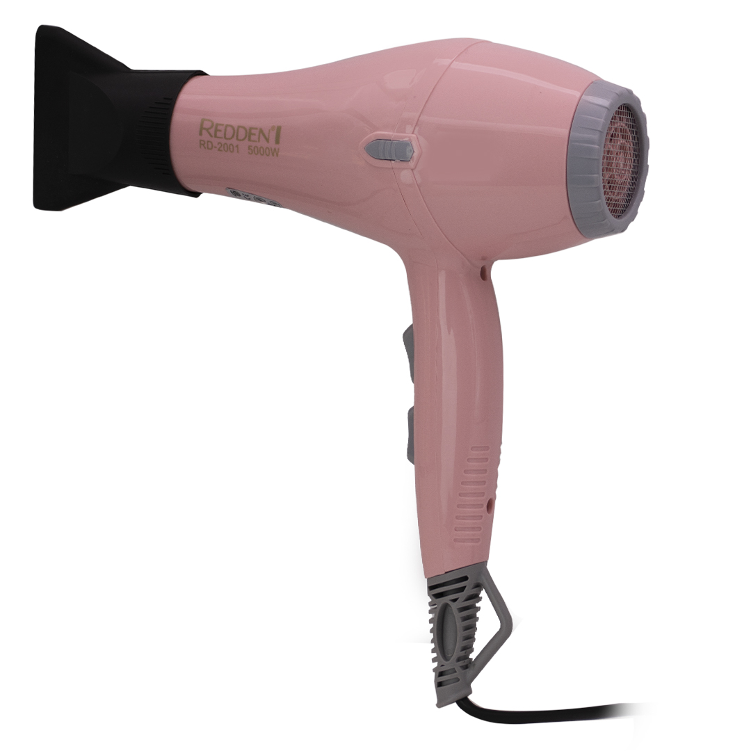SECADOR DE PELO 5000W 2 VELOCIDADES ROSADO (JTELEC441ROS)