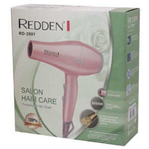SECADOR DE PELO 5000W 2 VELOCIDADES ROSADO (JTELEC441ROS)