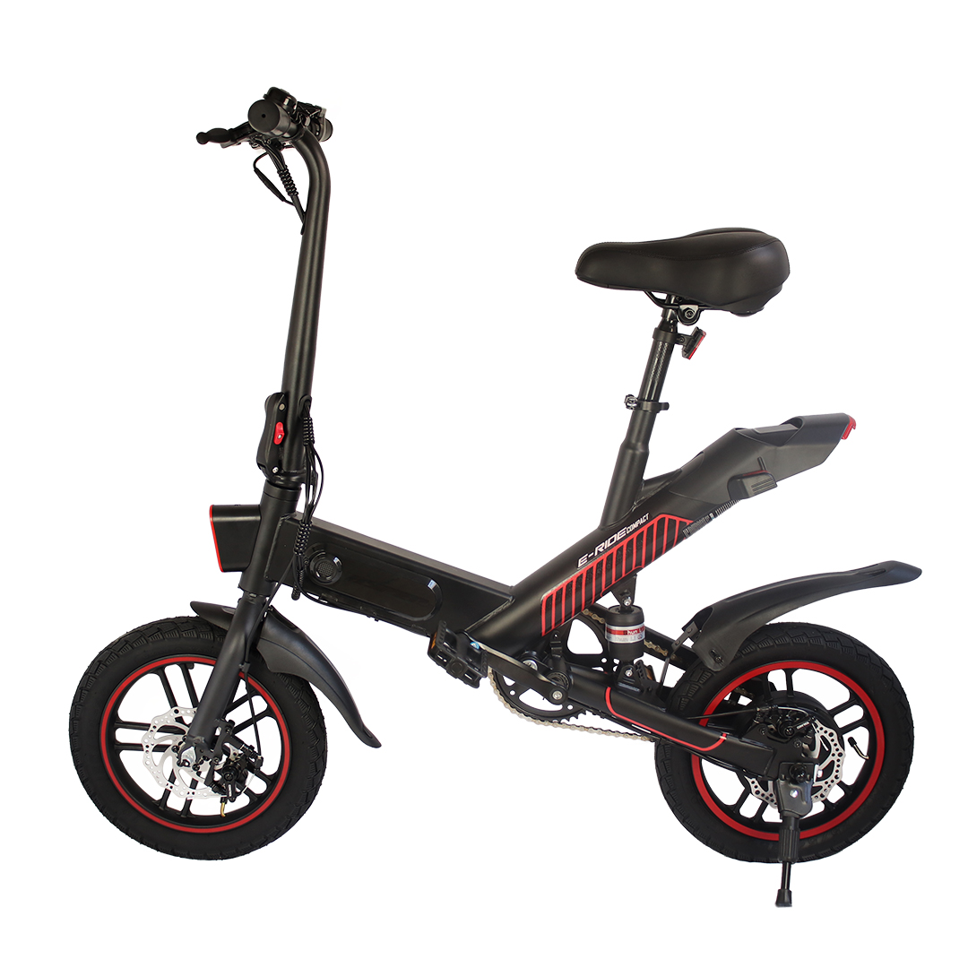 BICICLETA ELECTRICA GYROOR 14" C3-14 NEGRA (JTGYR013) - Image 2