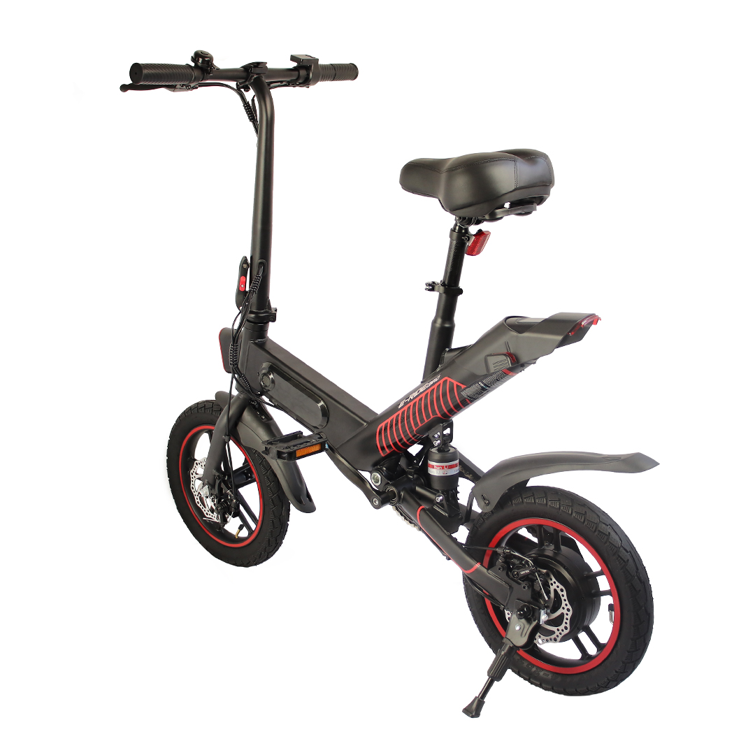 BICICLETA ELECTRICA GYROOR 14" C3-14 NEGRA (JTGYR013) - Image 3