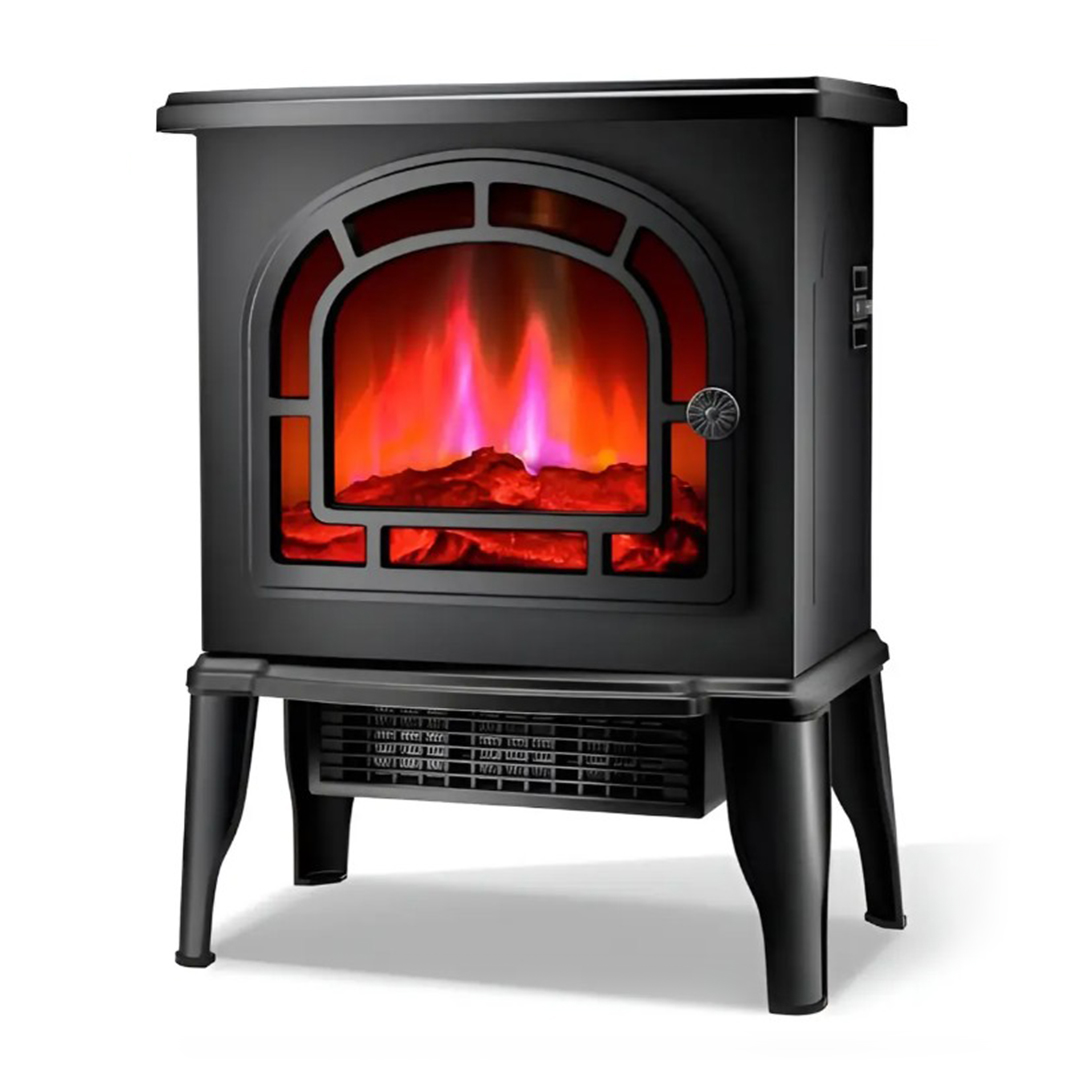 ESTUFA CHIMENEA EFECTO FUEGO 220V NEGRO (JTHOG1104)