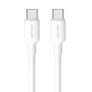 CABLE TIPO C A TIPO C USAMS 2M 60W BLANCO (JTUSAMS007)