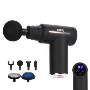 PISTOLA DE MASAJES MARVO PMS-010 INALAMBRICA NEGRO (JMARVO030)