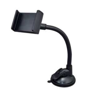 SOPORTE CELULAR PARA  AUTO BRAZO FLEXIBLE 360° NEGRO (JTACCEL201)