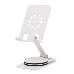 SOPORTE P/CELULAR AJUSTABLE METAL BLANCO (JTACCEL334BLA)