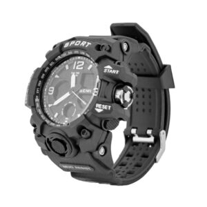 RELOJ DEPORTIVO ANALOGICO DIGITAL NEGRO (JTACCEL340)