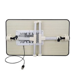 MESA PARA NOTEBOOK CON COOLER BLANCO (JTACCPC202)