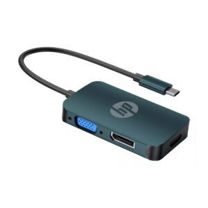 ADAPTADOR USB-C A HDMI-VGA-DP HP DHC-CT200 (JTADAP087)
