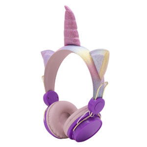 VINCHA AURICULAR BT AH808 VIOLETA (JTAUR111)