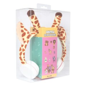 VINCHA AURICULAR INFANTIL JIRAFA CABLEADO (JTAUR407)