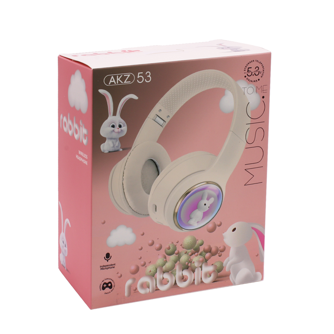VINCHA AURICULAR BT AKZ53 CONEJO VIOLETA (JTAUR515VIO) - Image 3